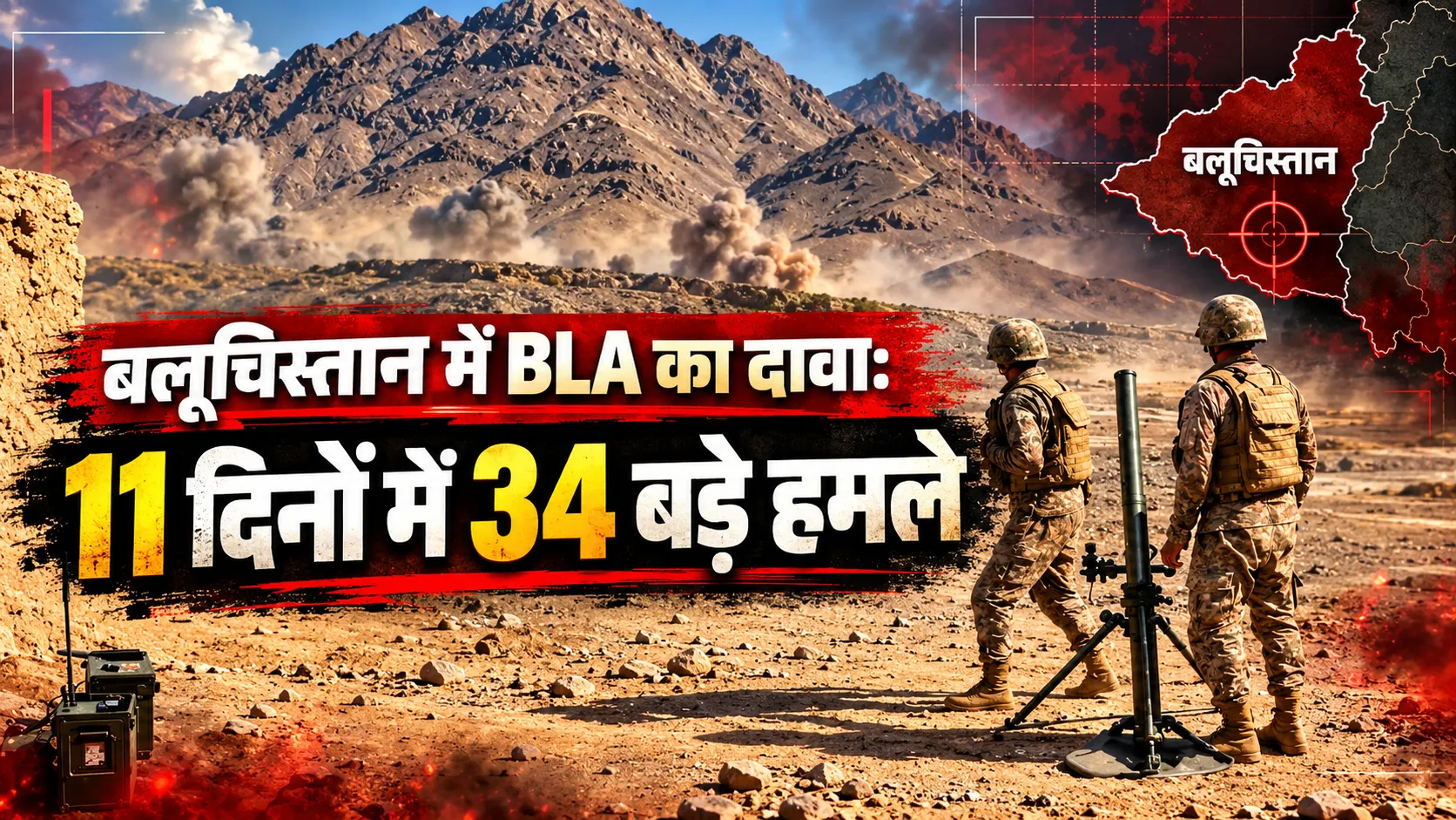 balochistan bla attacks pakistan security claims