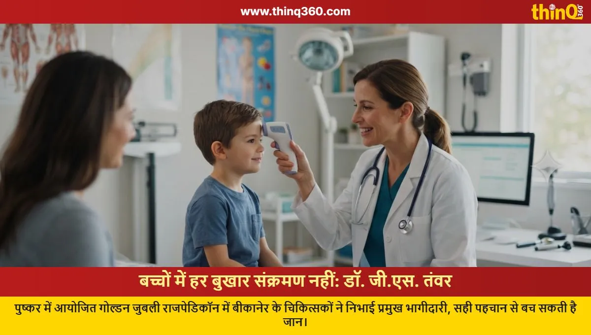 rajpedicon pushkar fever infection child health bikaner