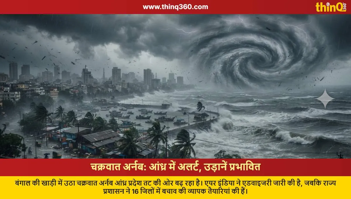 cyclone arnab andhra pradesh flights alert