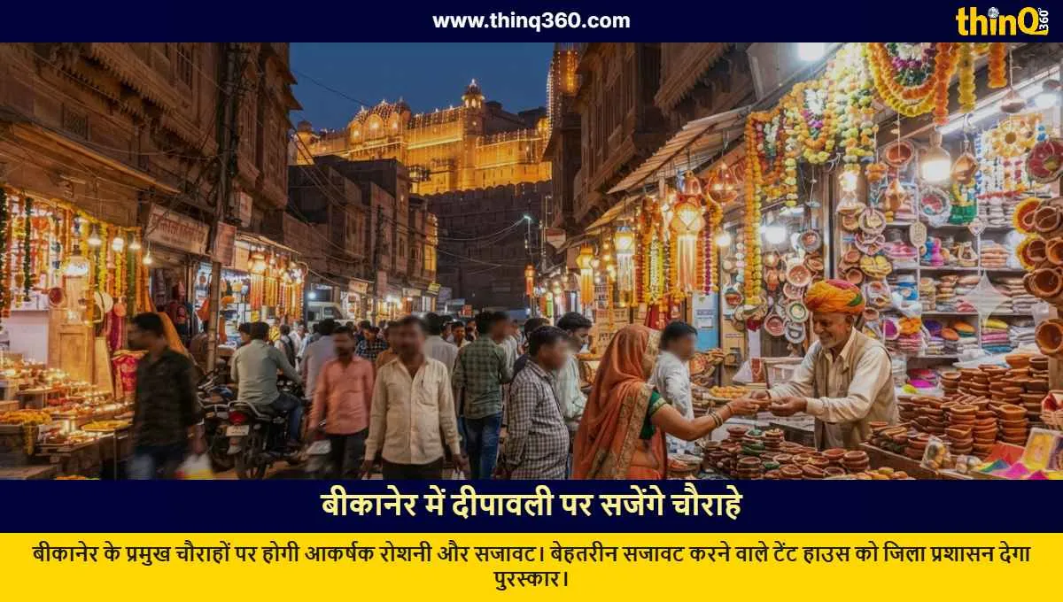 diwali bikaner squares decoration awards announced