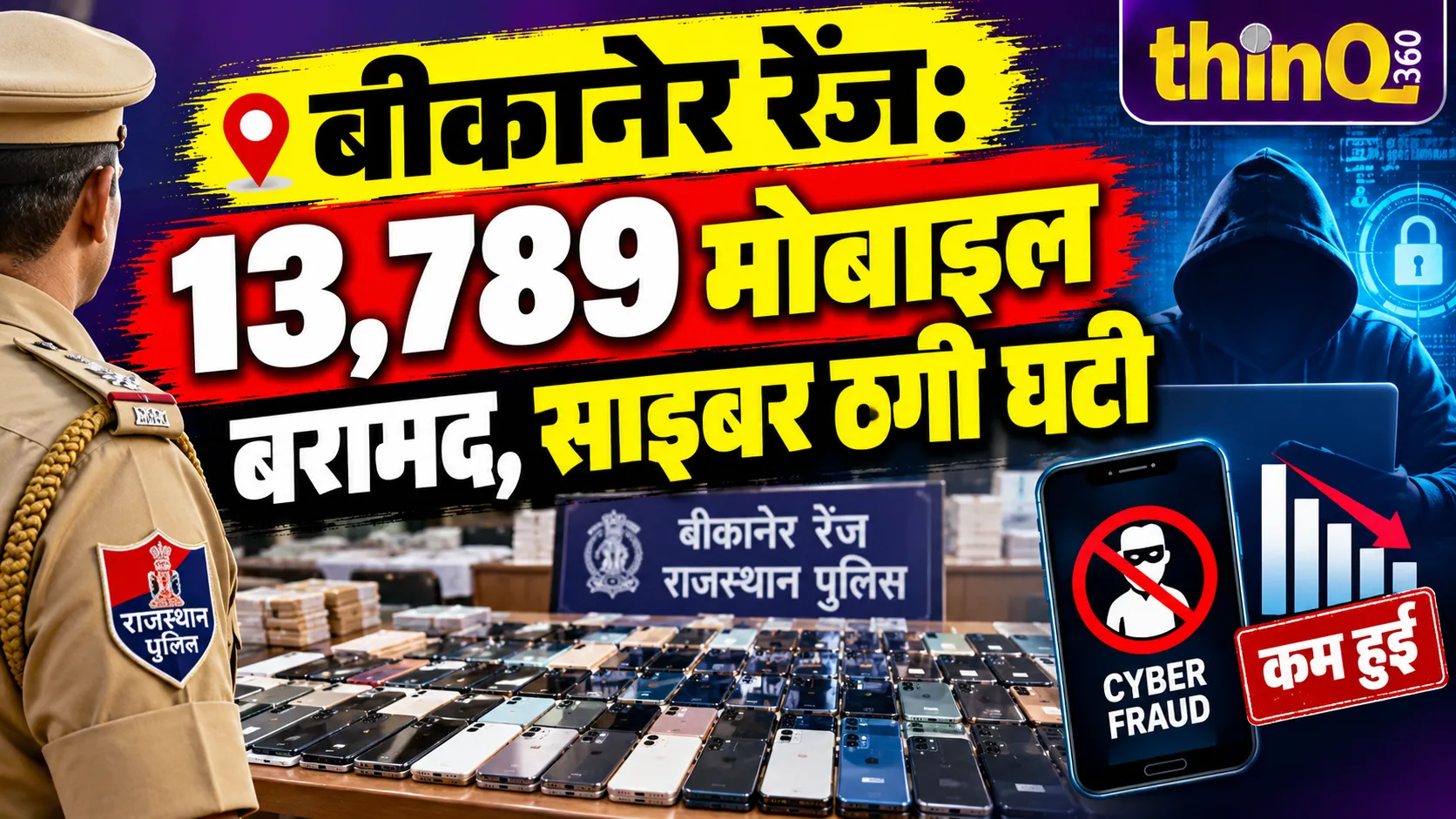 bikaner range police cyber crime mobile recovery