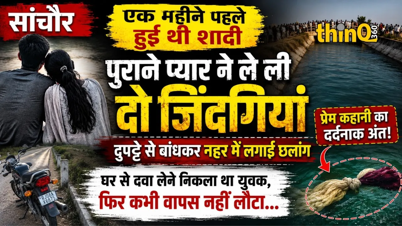a tragic end in the narmada canal for two hearts bound together by a dupatta